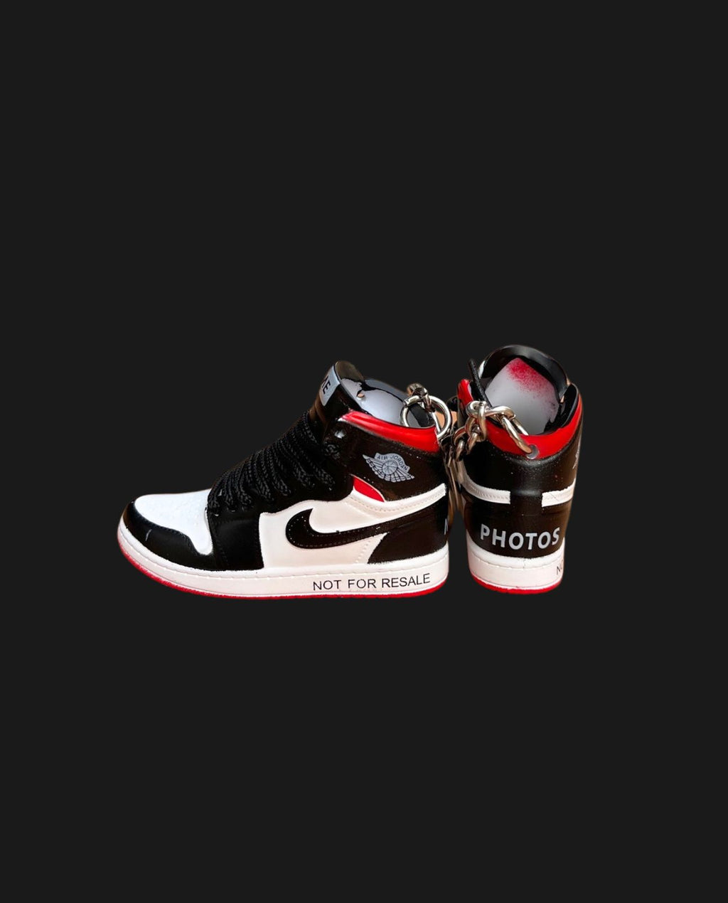 Air Jordan 1 "Not For Resale" Varsity Red Sneaker Keychain