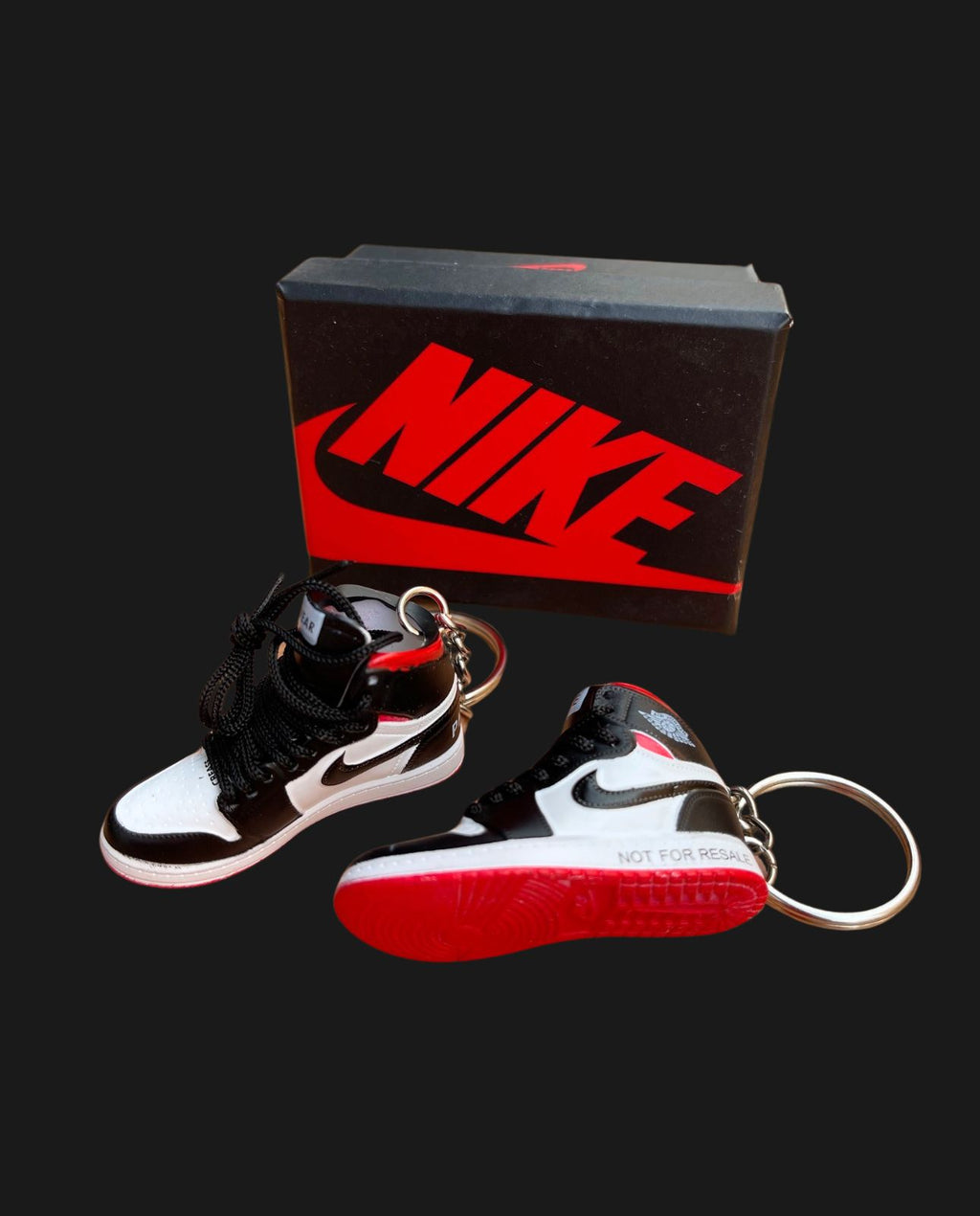 Air Jordan 1 "Not For Resale" Varsity Red Sneaker Keychain