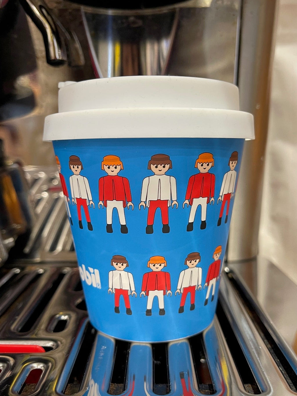 Cup Cappuccino Personnages Playmobil bleu
