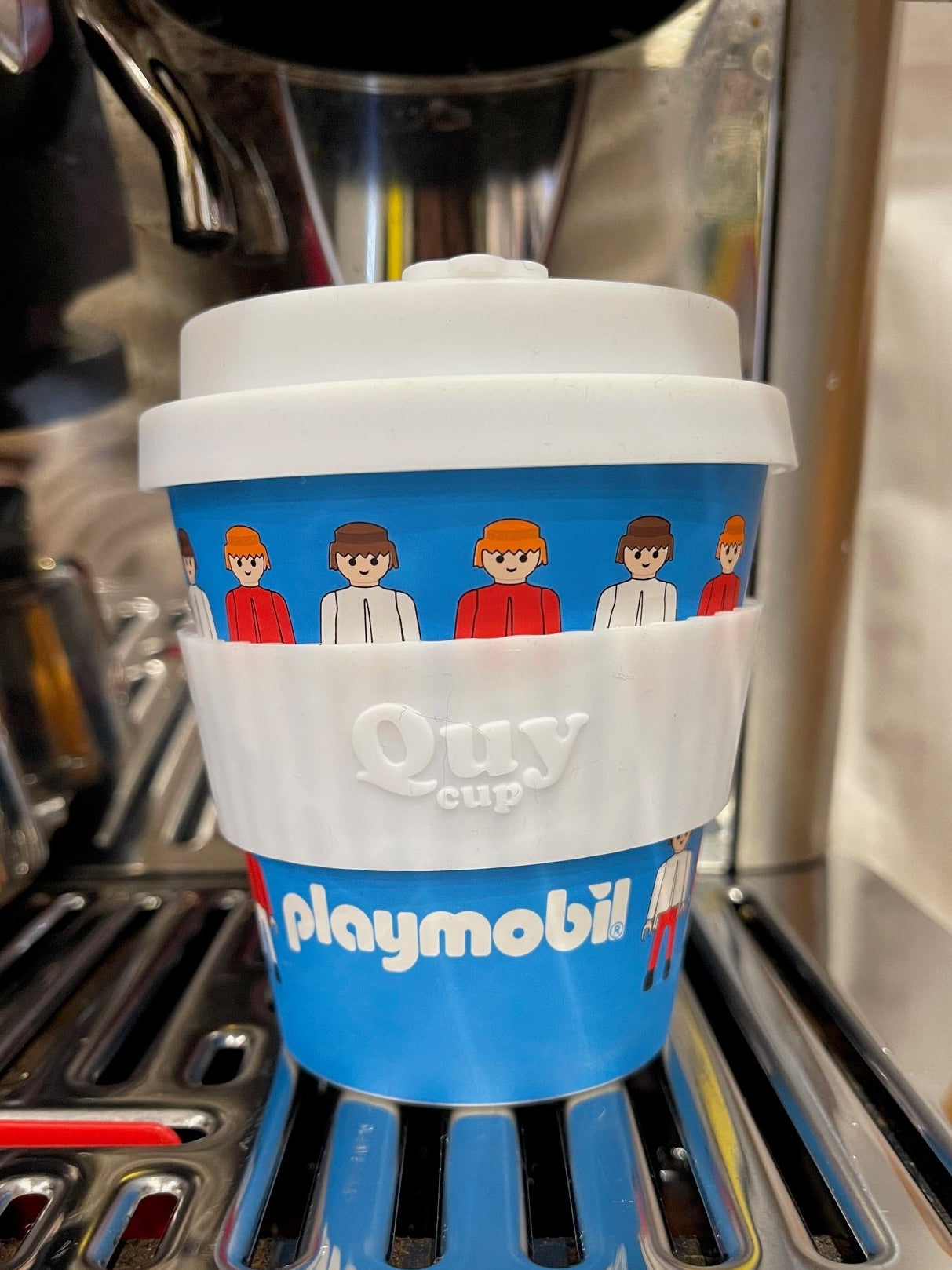 Cup Cappuccino Personnages Playmobil bleu