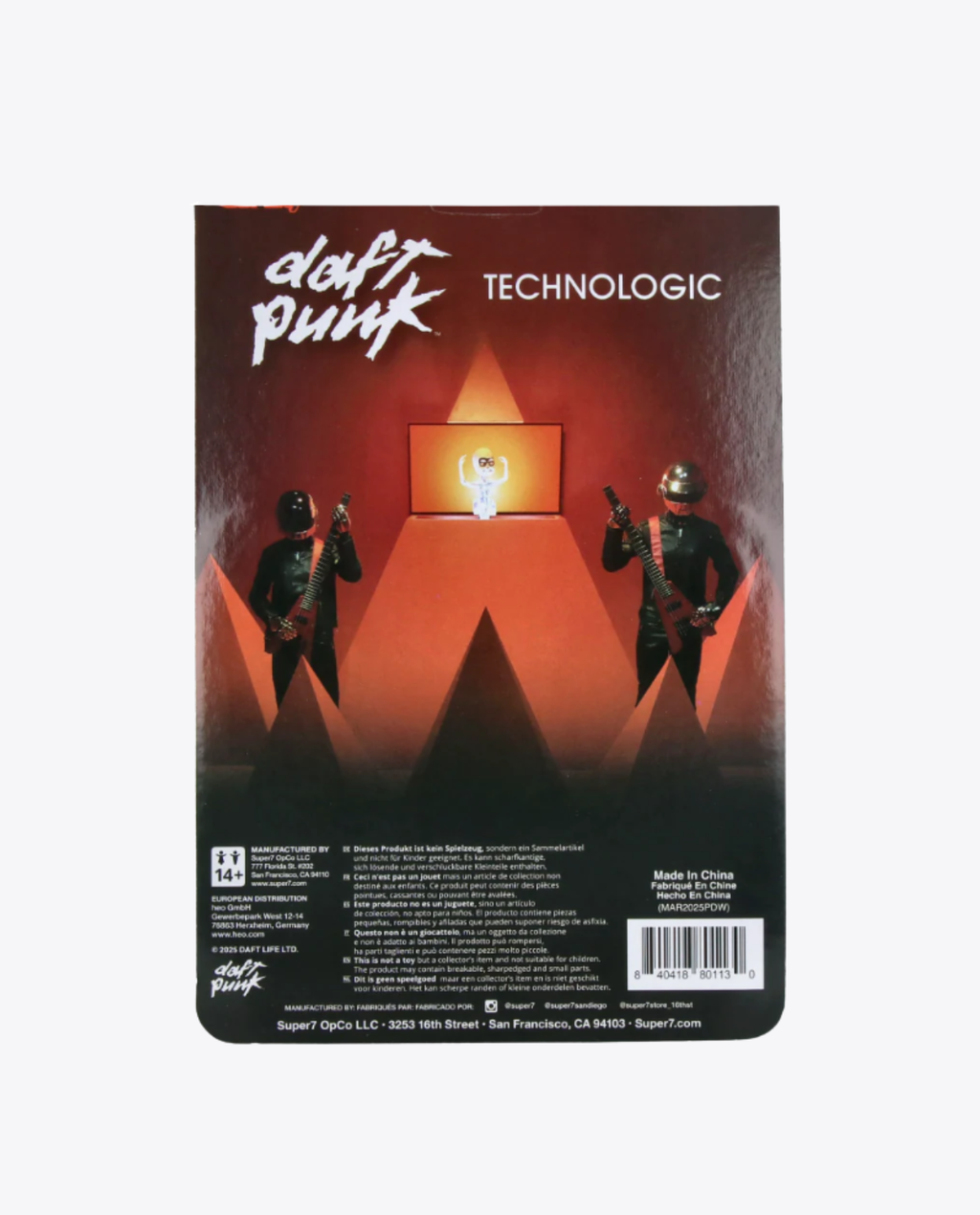 Figurines Daft Punk ReAction figures wave 1