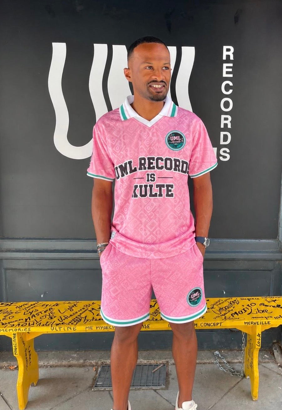 Maillot de Foot Rose Kulte x UML RECORDS