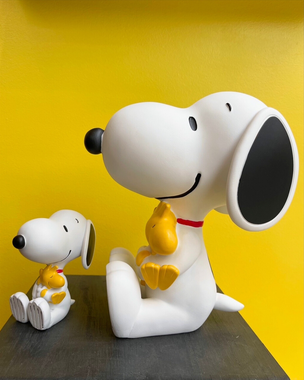 Snoopy and White Woodstock