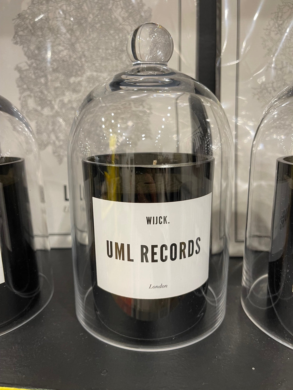 Uml Records large format scented candle