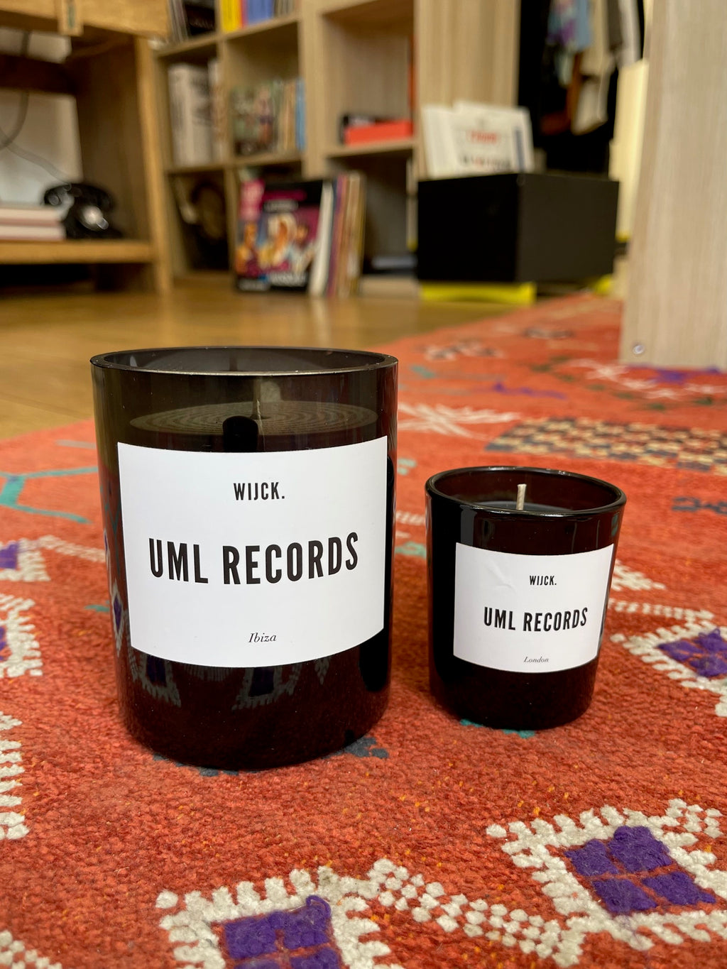 Uml Records large format scented candle