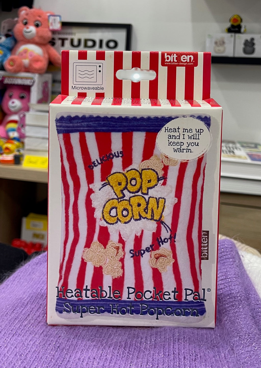 Bouillotte sachet Pop Corn