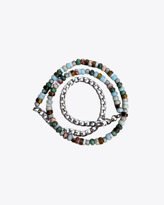 Bracelet Caraïbes pierres naturelles