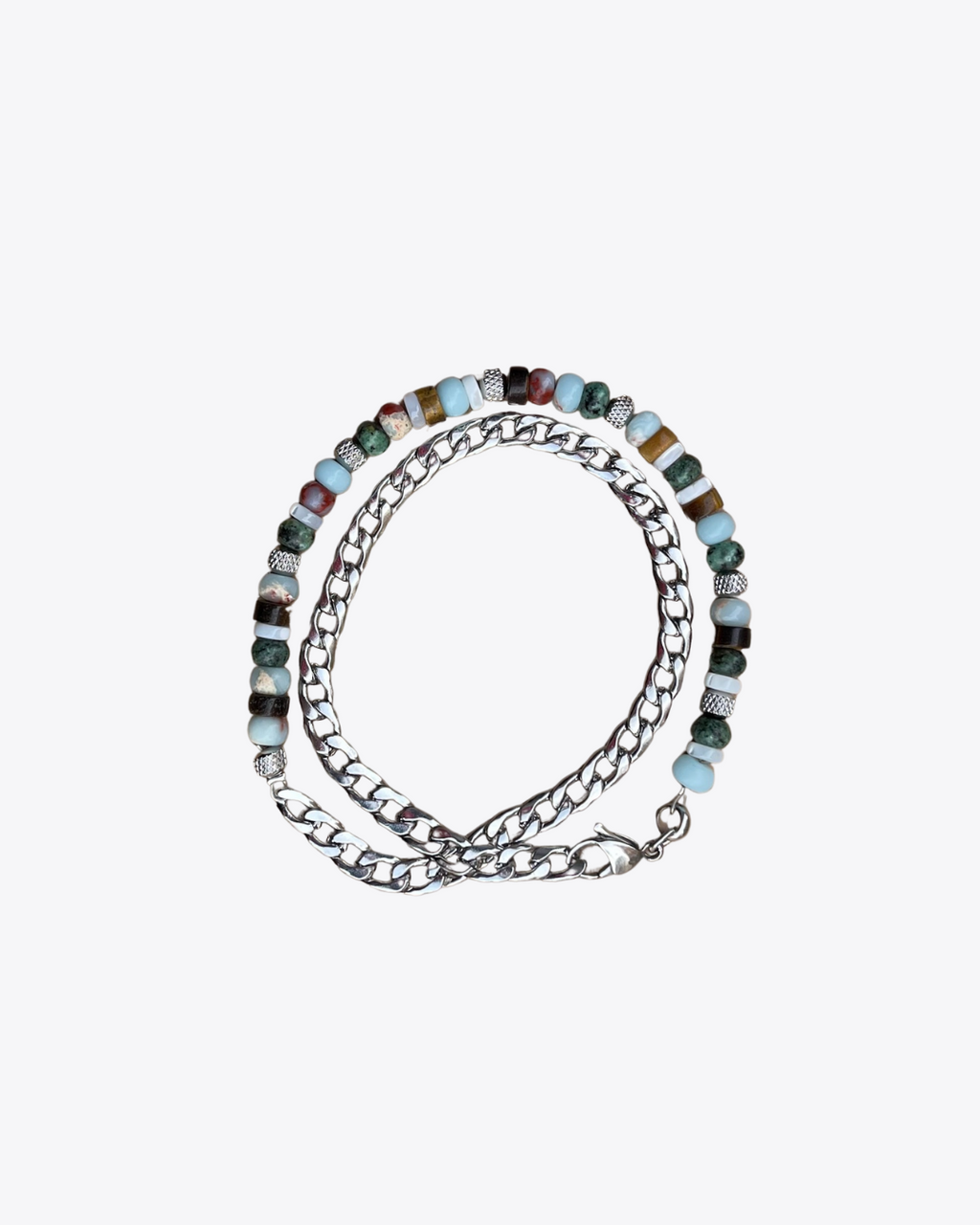 Bracelet Saint Barth pierres naturelles
