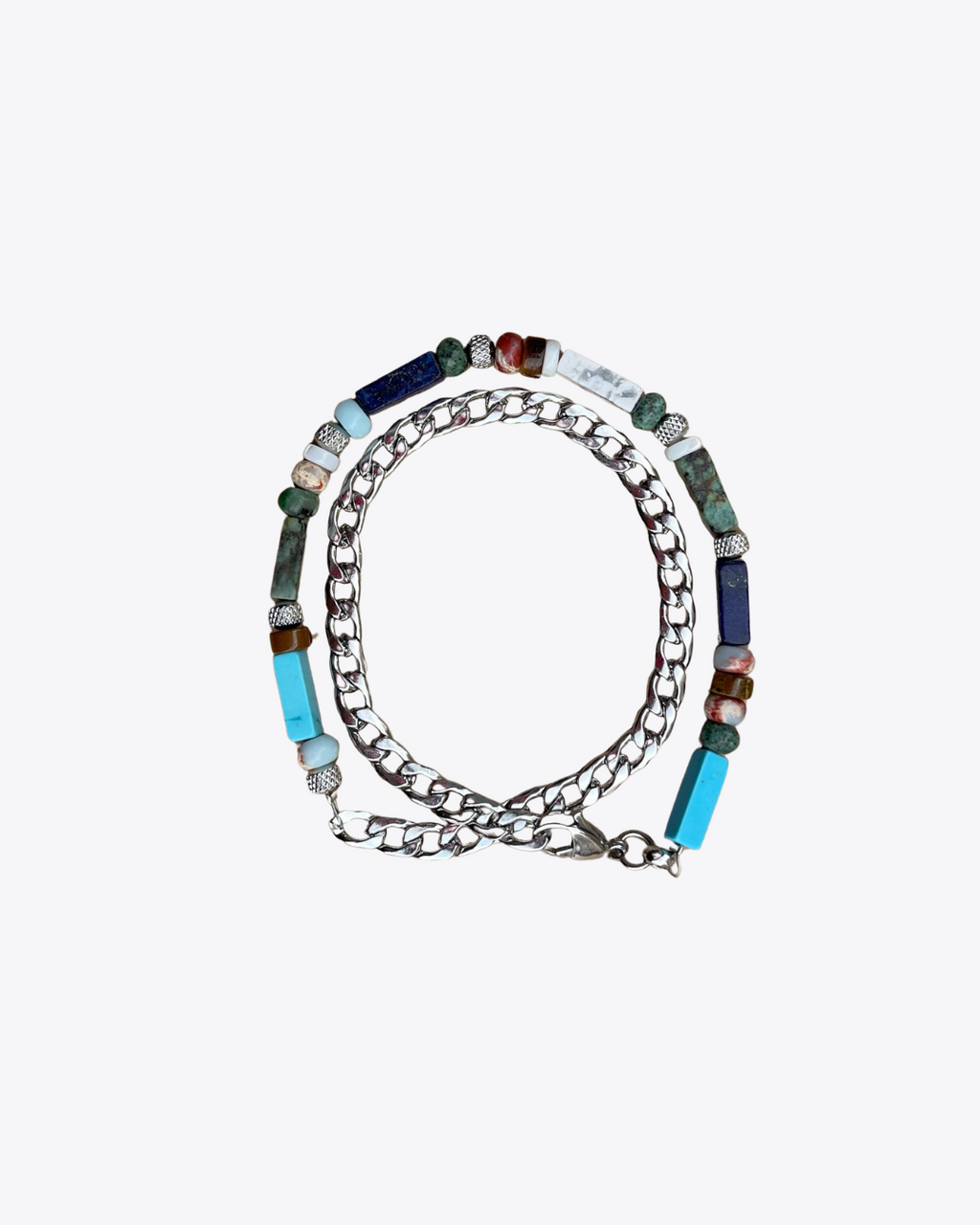 Bracelet Saint Martin pierres naturelles