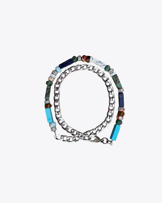 Bracelet Saint Martin pierres naturelles