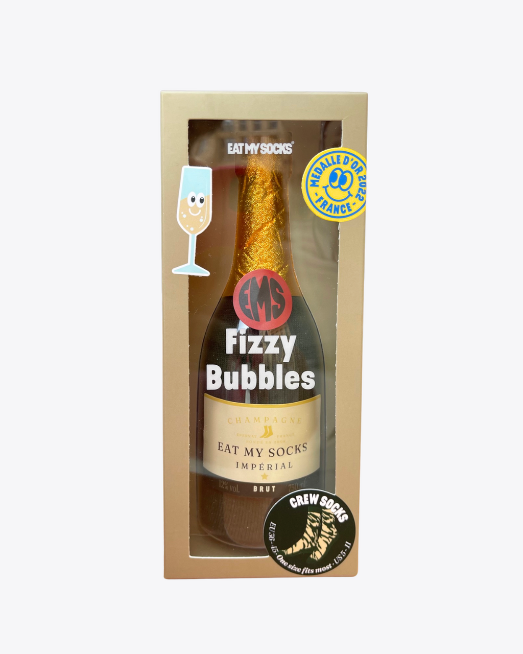 Chaussettes Champagne Eat My Socks