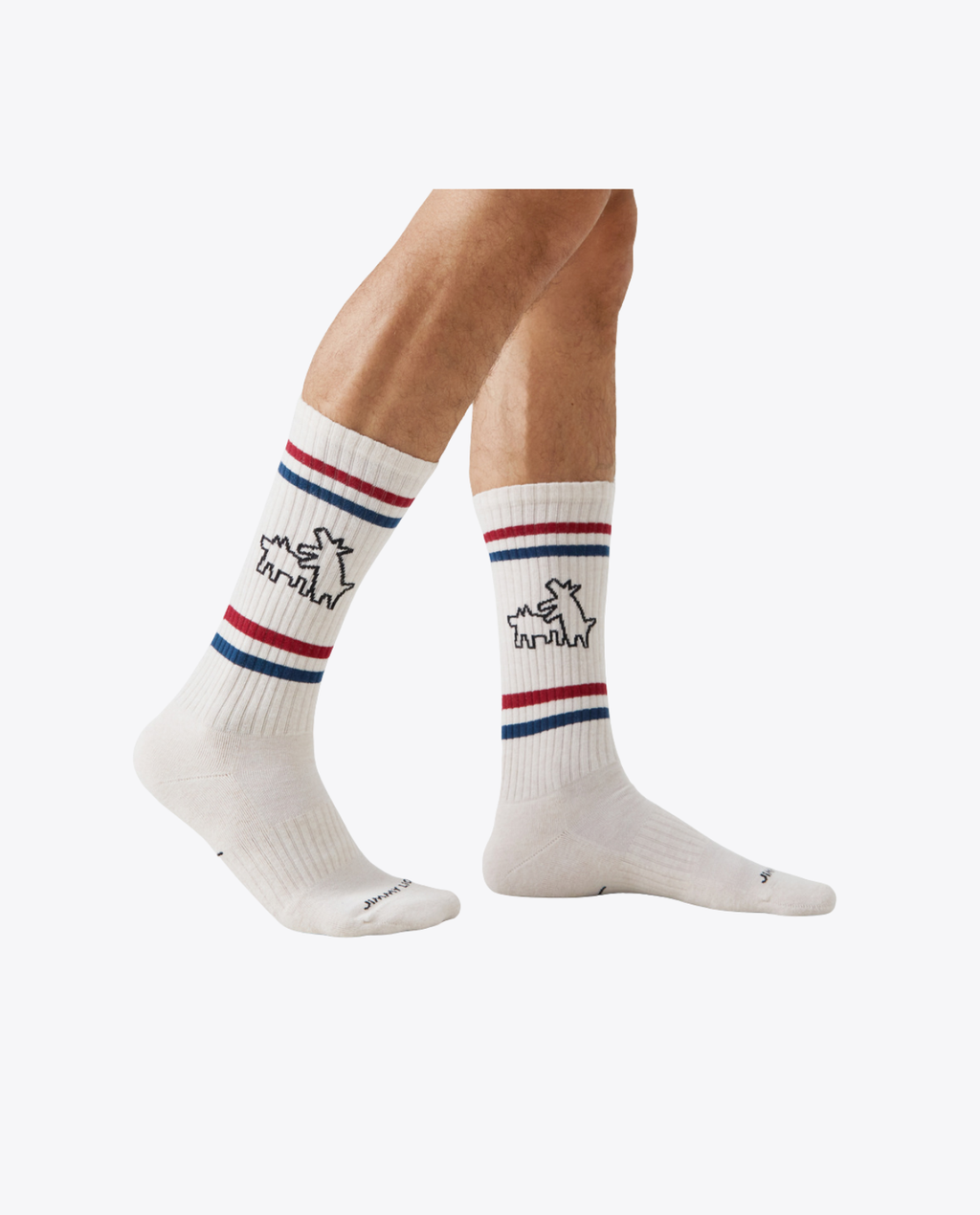 Chaussettes Keith Haring “Two Dogs”