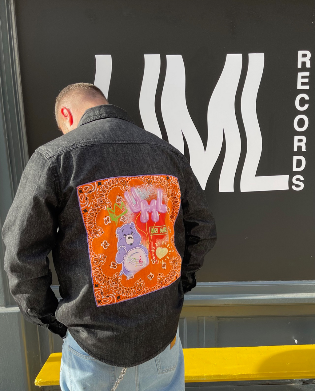 Chemise Bandana Bisounours orange Uml Records