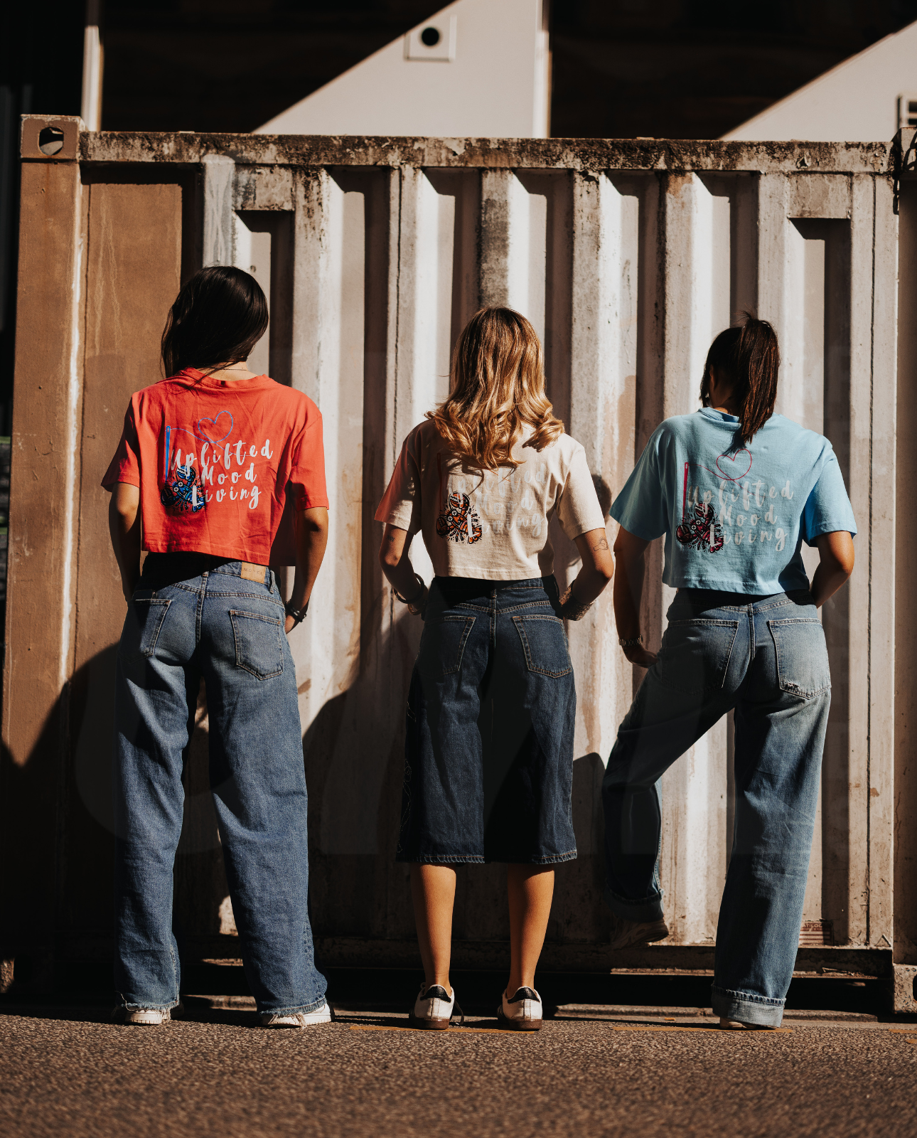 Crop top homard UML RECORDS beige