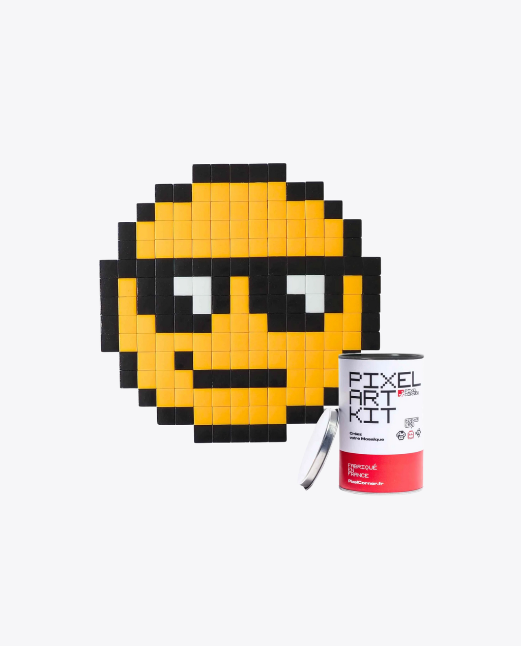 Mosaïque “Smiley” – Pixel Corner
