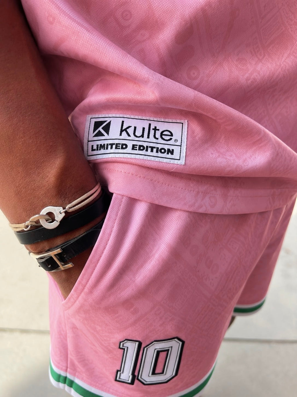 Maillot de Foot Rose Kulte x UML RECORDS