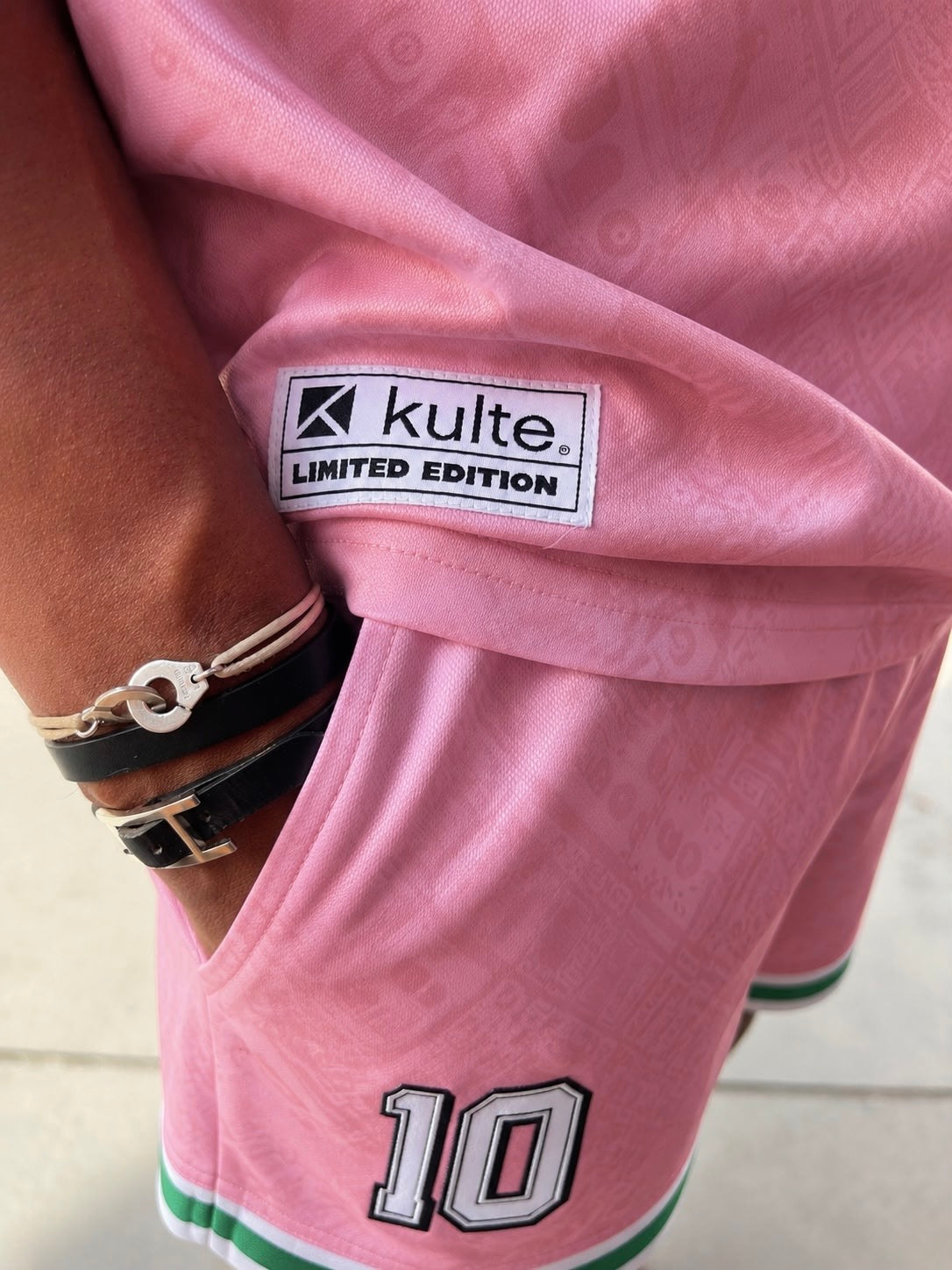 Maillot de Foot Rose Kulte x UML RECORDS