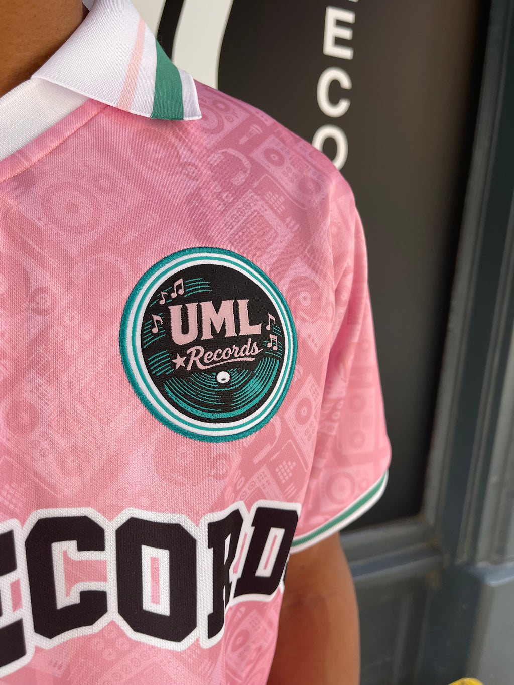 Maillot de Foot Rose Kulte x UML RECORDS