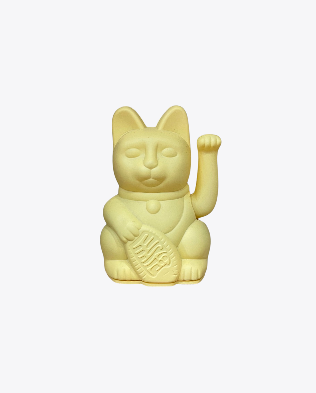Maneki Neko jaune Prospérité medium
