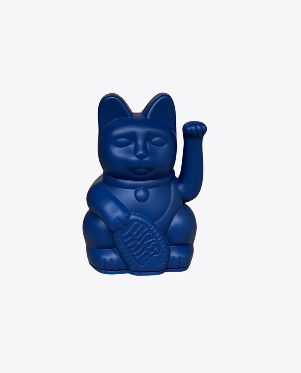 Maneki Neko bleu Sincérité medium