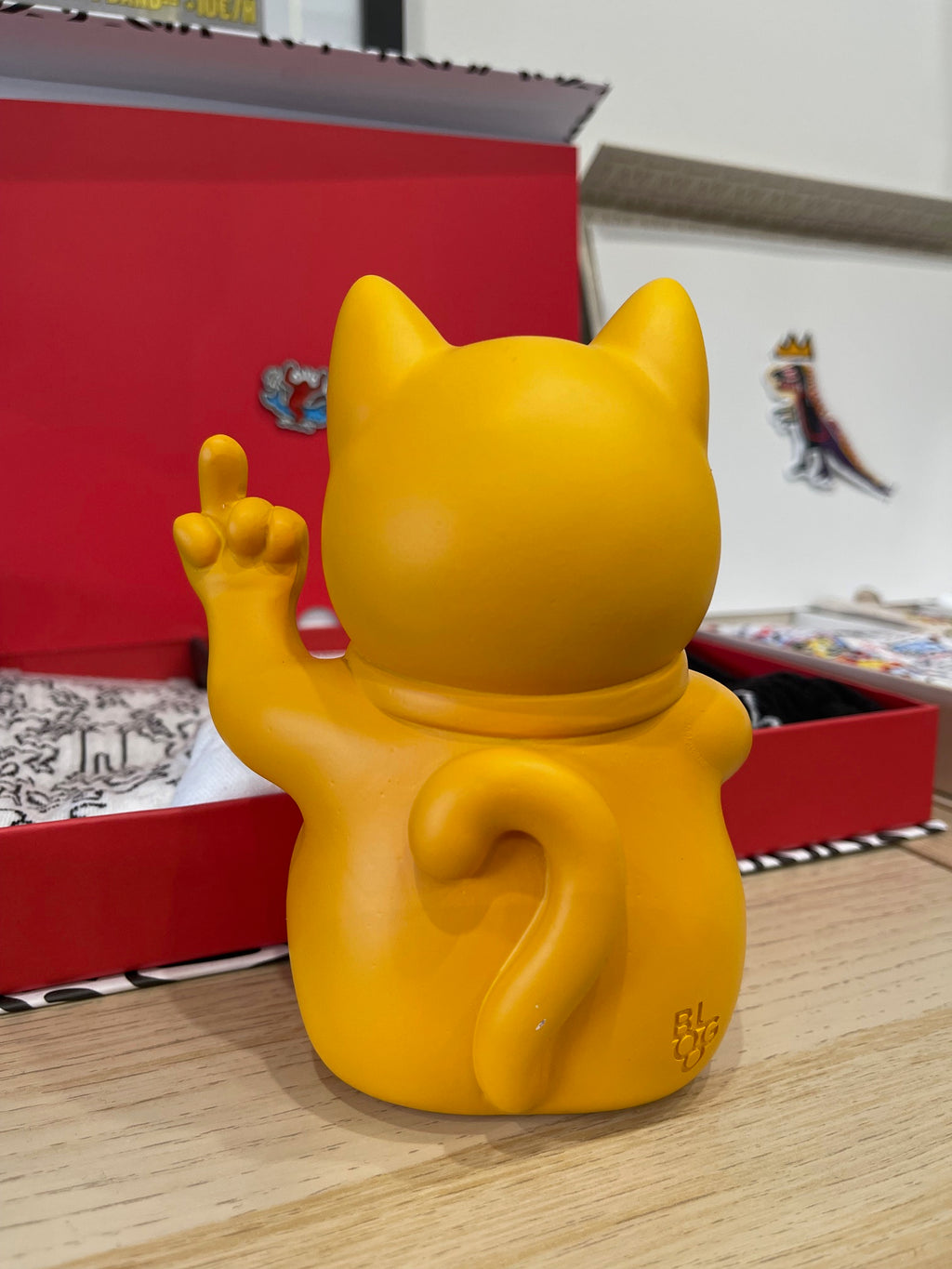 Statue Maneki Neko Lucky Fuck - 4 coloris
