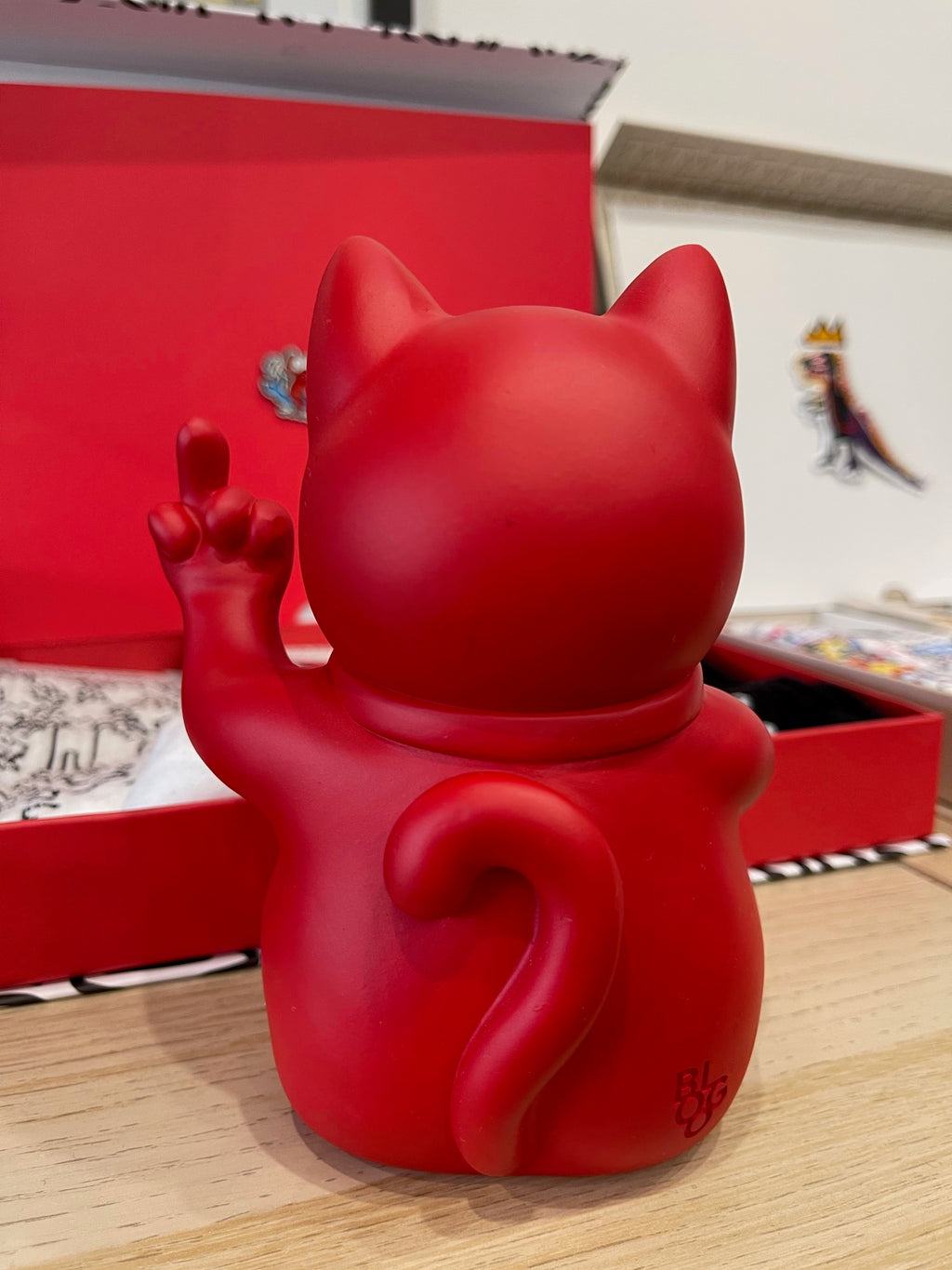 Statue Maneki Neko Lucky Fuck - 4 coloris