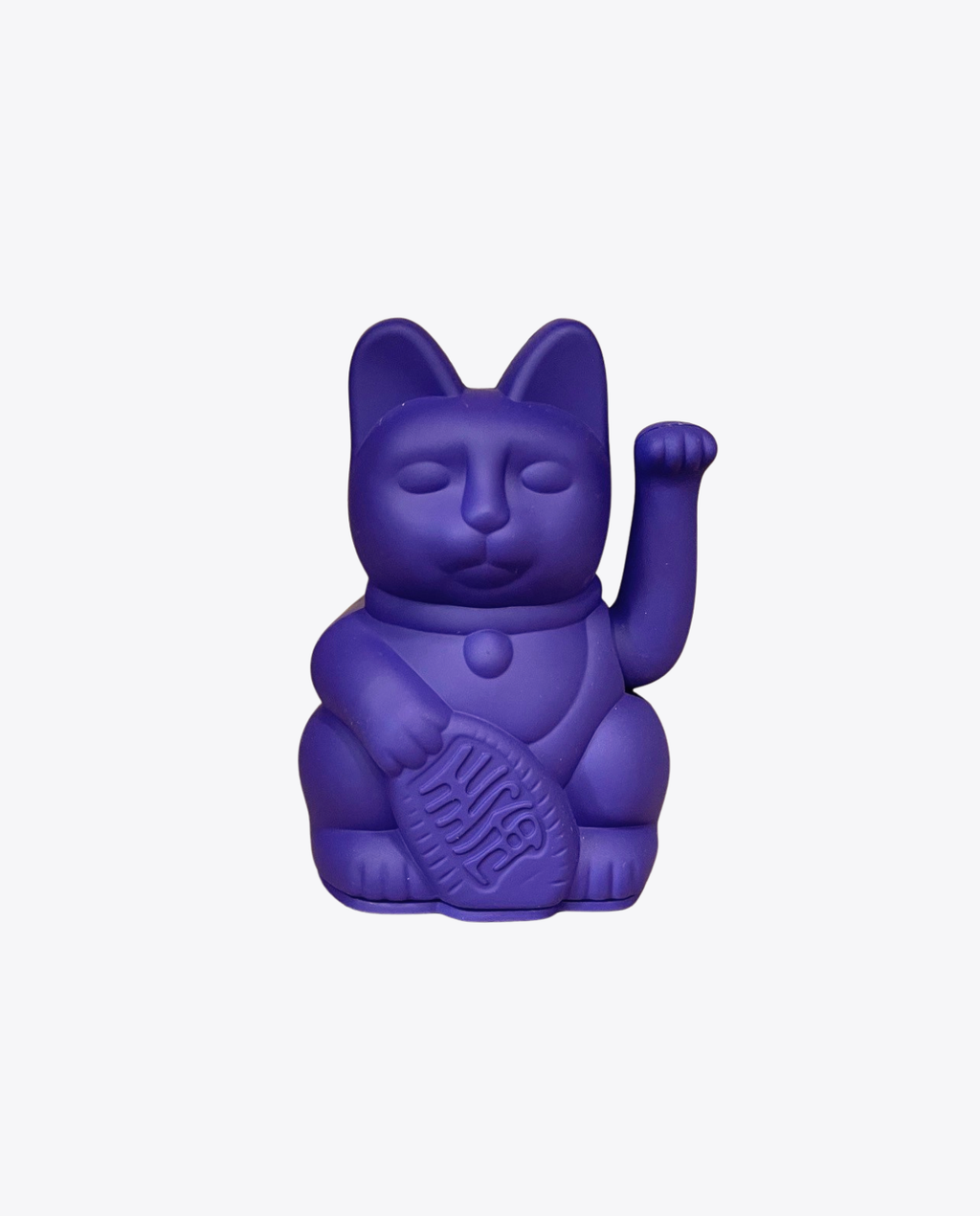 Maneki Neko violet Confiance en soi medium