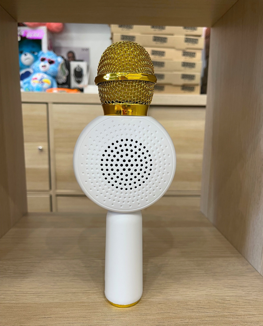 Micro karaoké Bluetooth design lapin