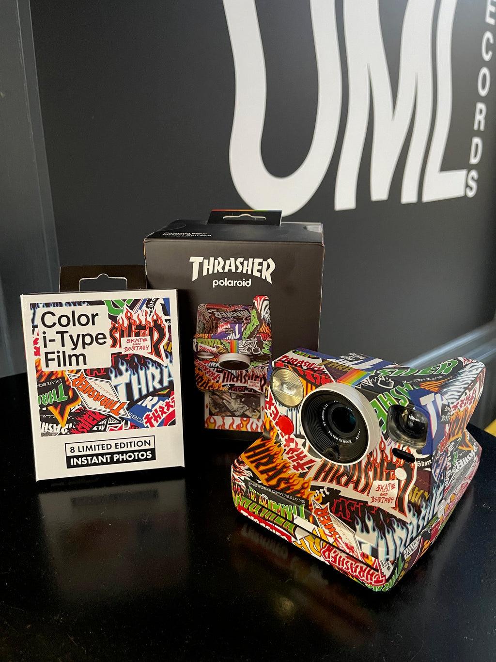 Pellicules Polaroid Édition Thrasher – Pack de 8 photos instantanées