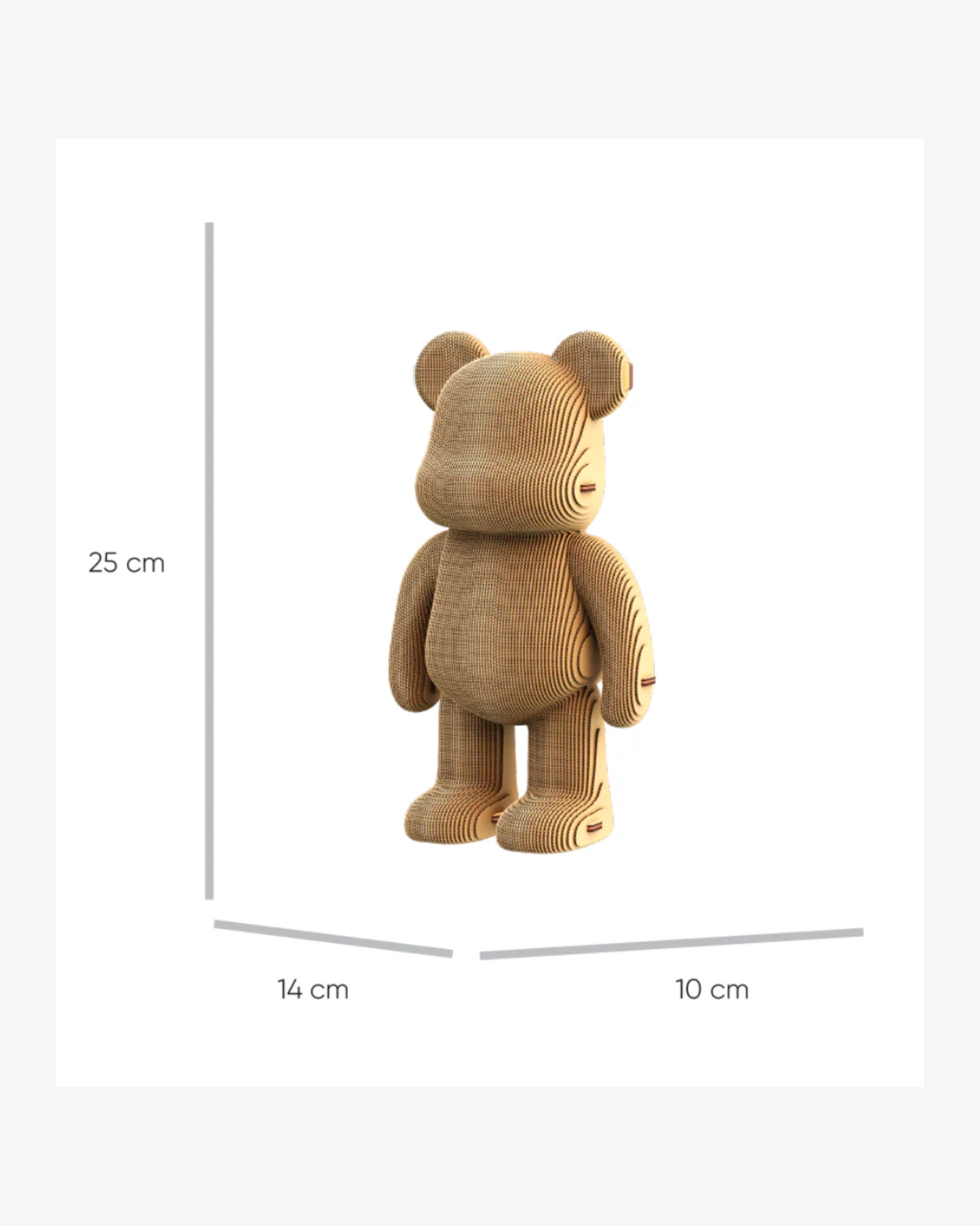 Puzzle 3D Arty Bear