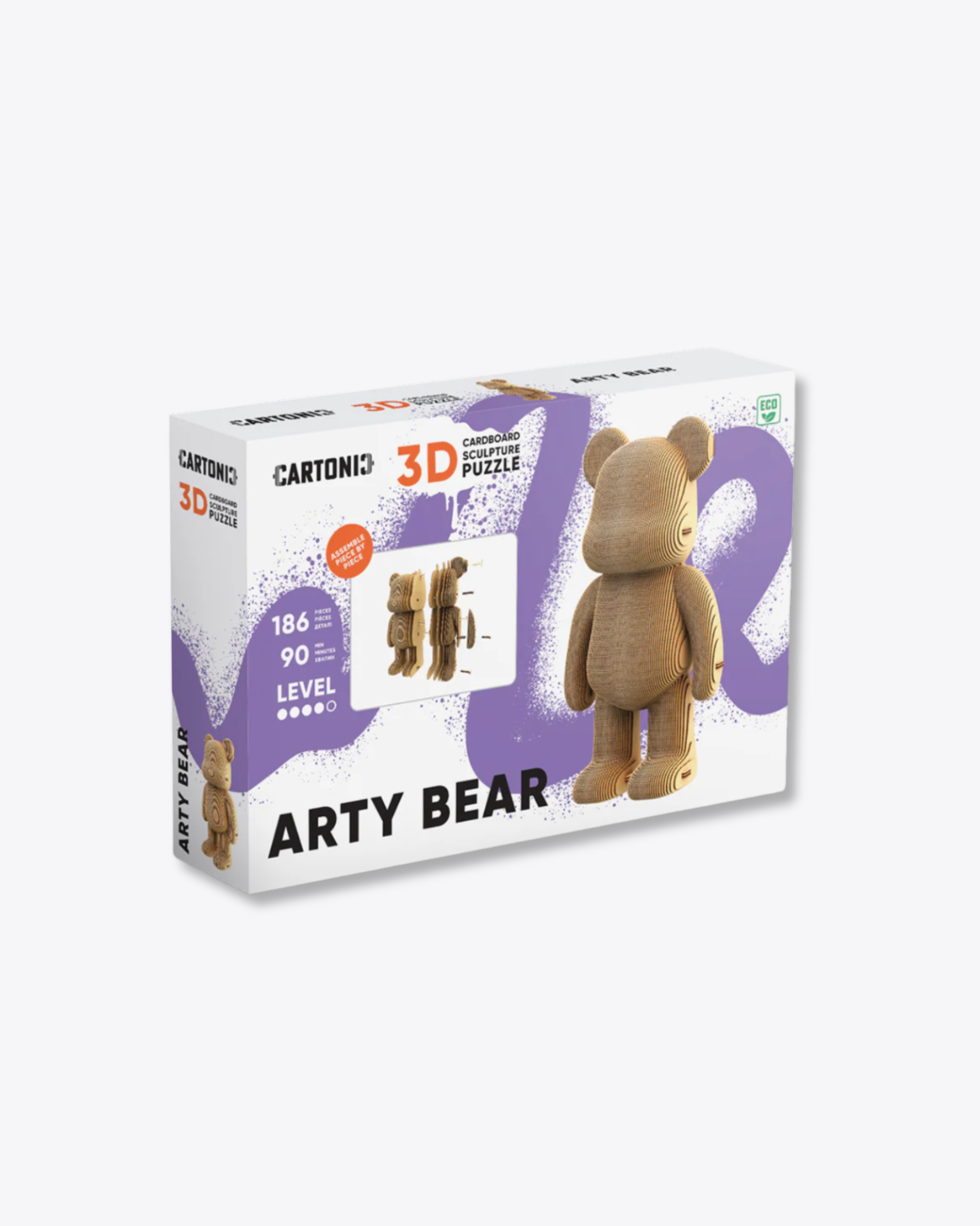 Puzzle 3D Arty Bear