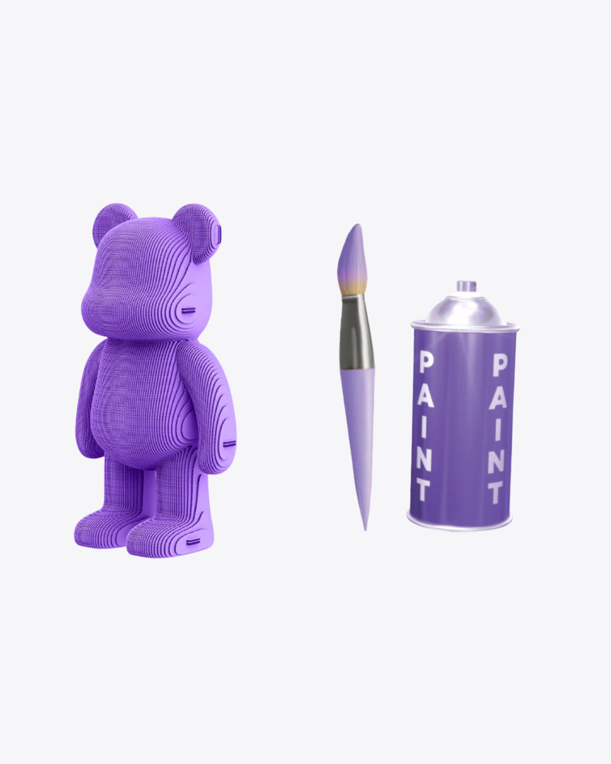 Puzzle 3D Arty Bear