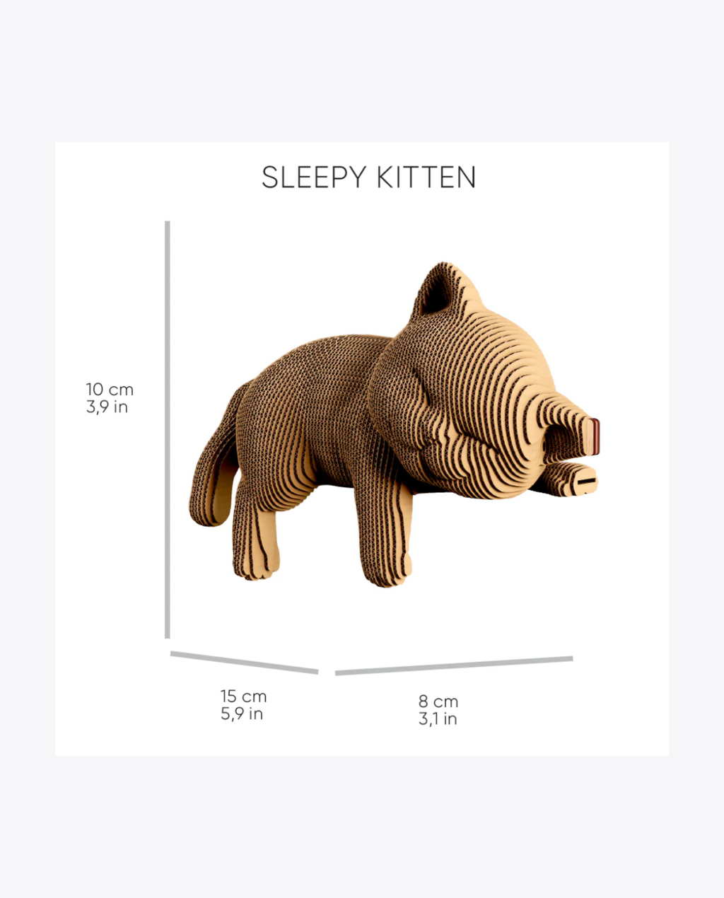 Puzzle 3D Cartonic Chat Trio