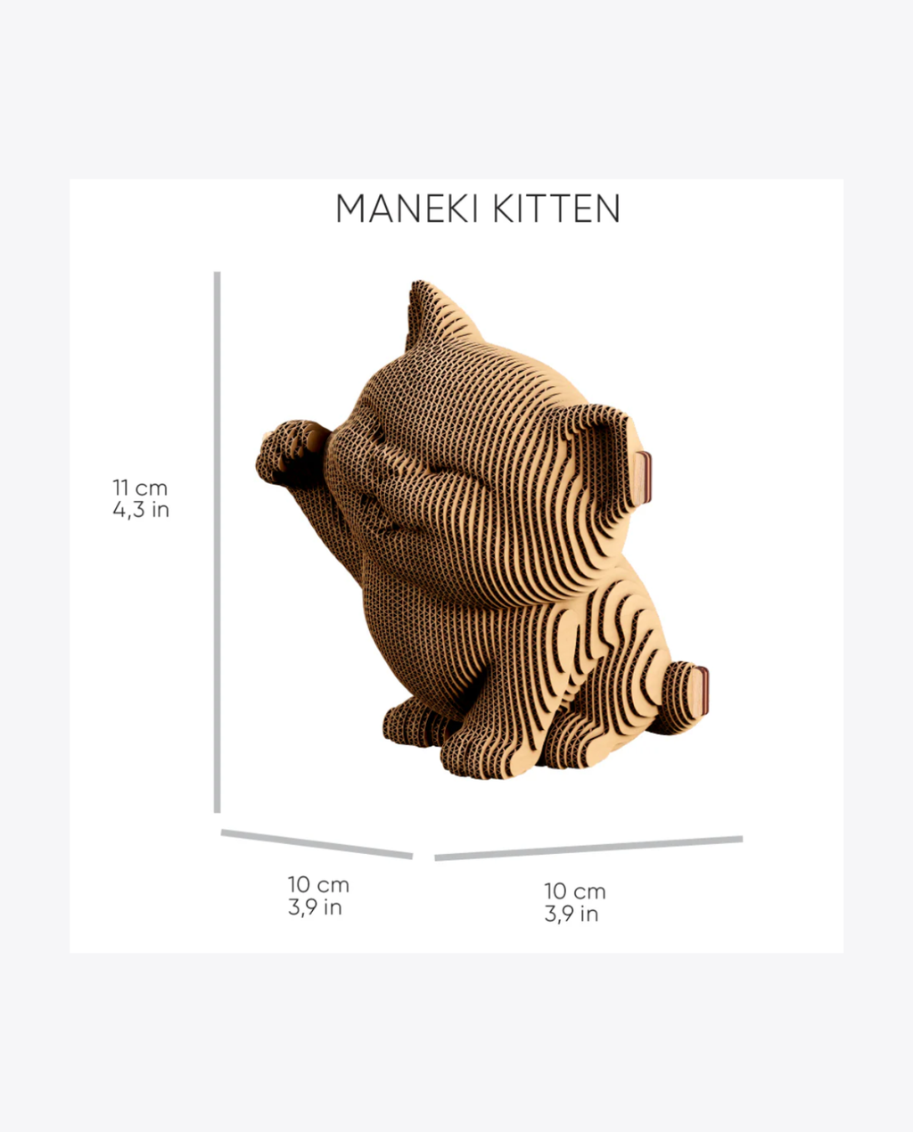 Puzzle 3D Cartonic Chat Trio