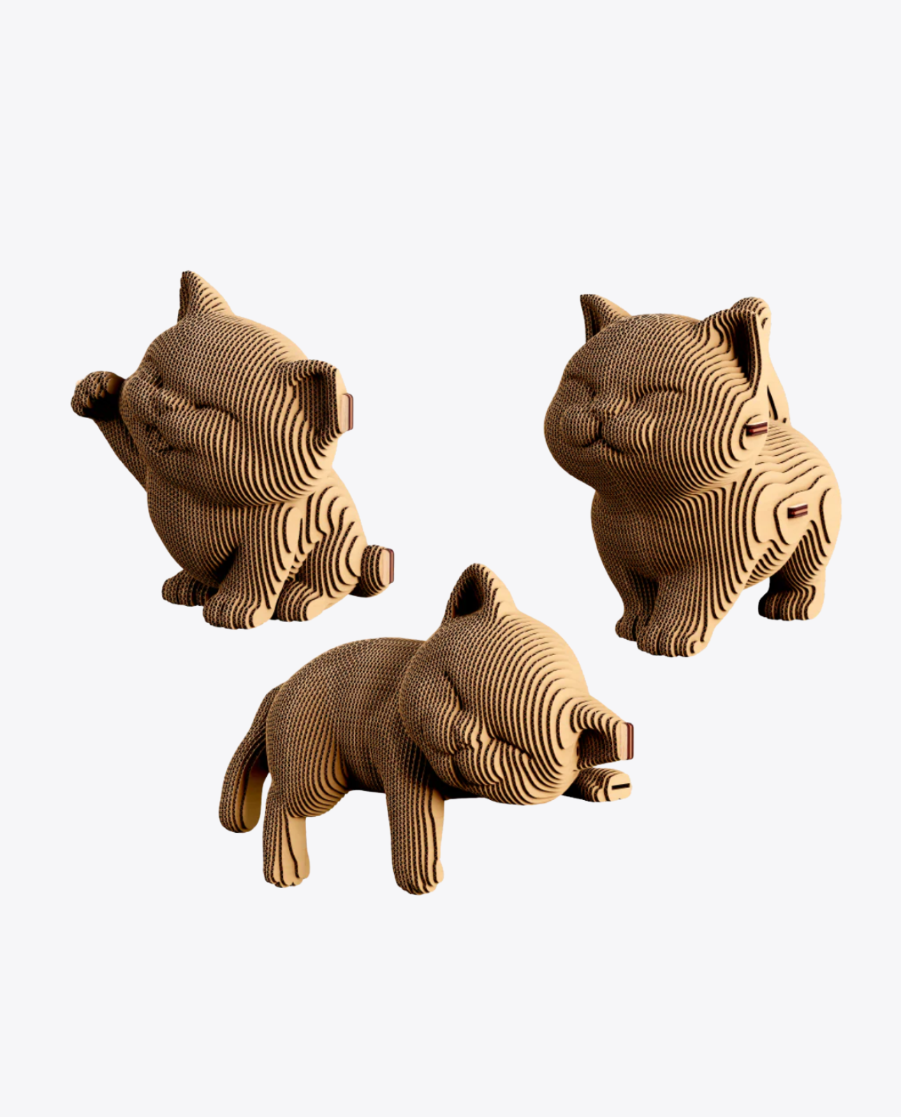 Puzzle 3D Cartonic Chat Trio