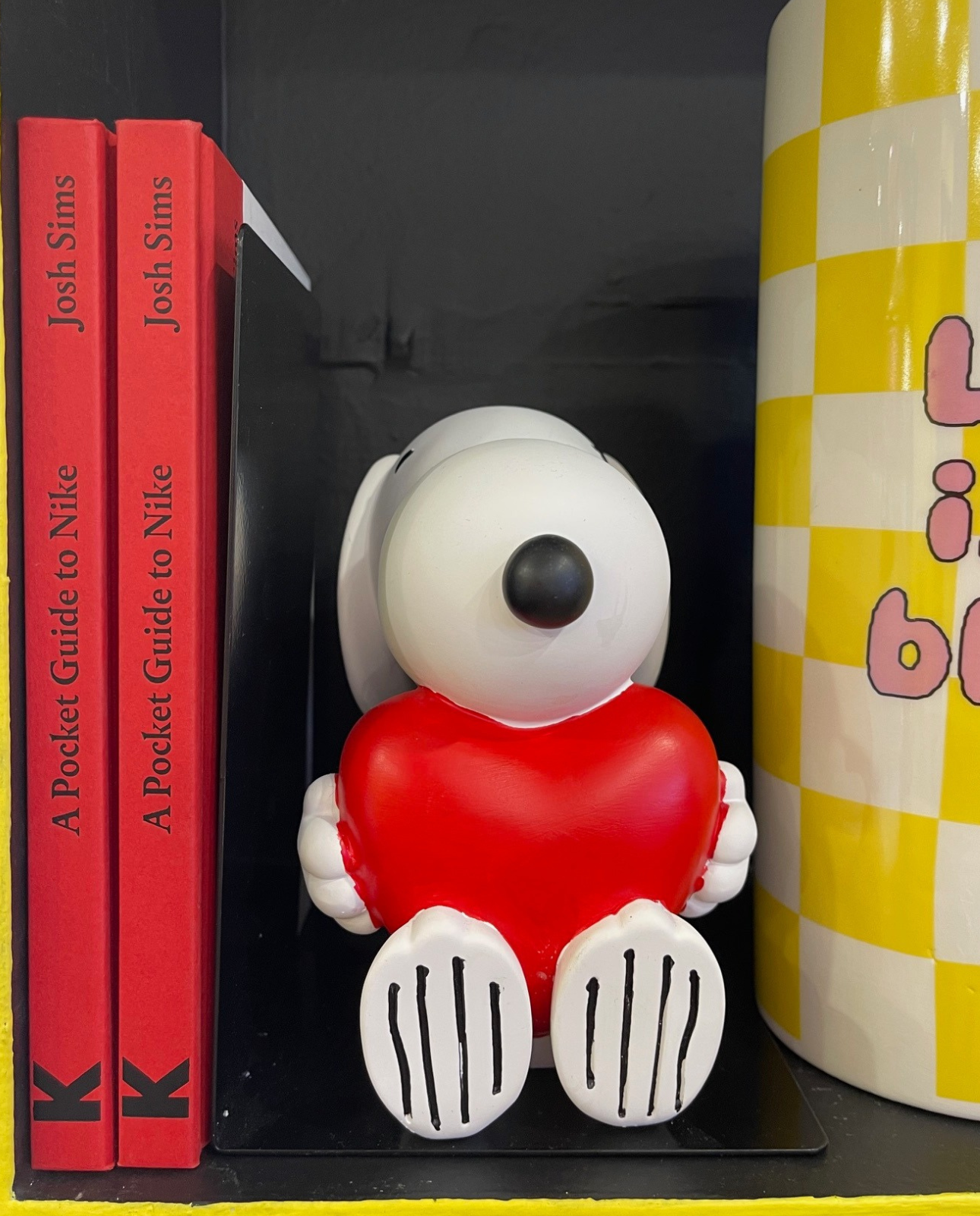 Serre-livre Snoopy Coeur