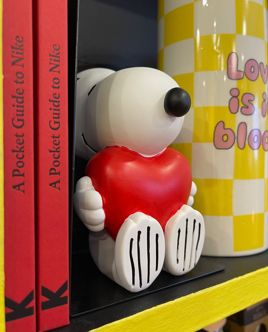 Serre-livre Snoopy Coeur