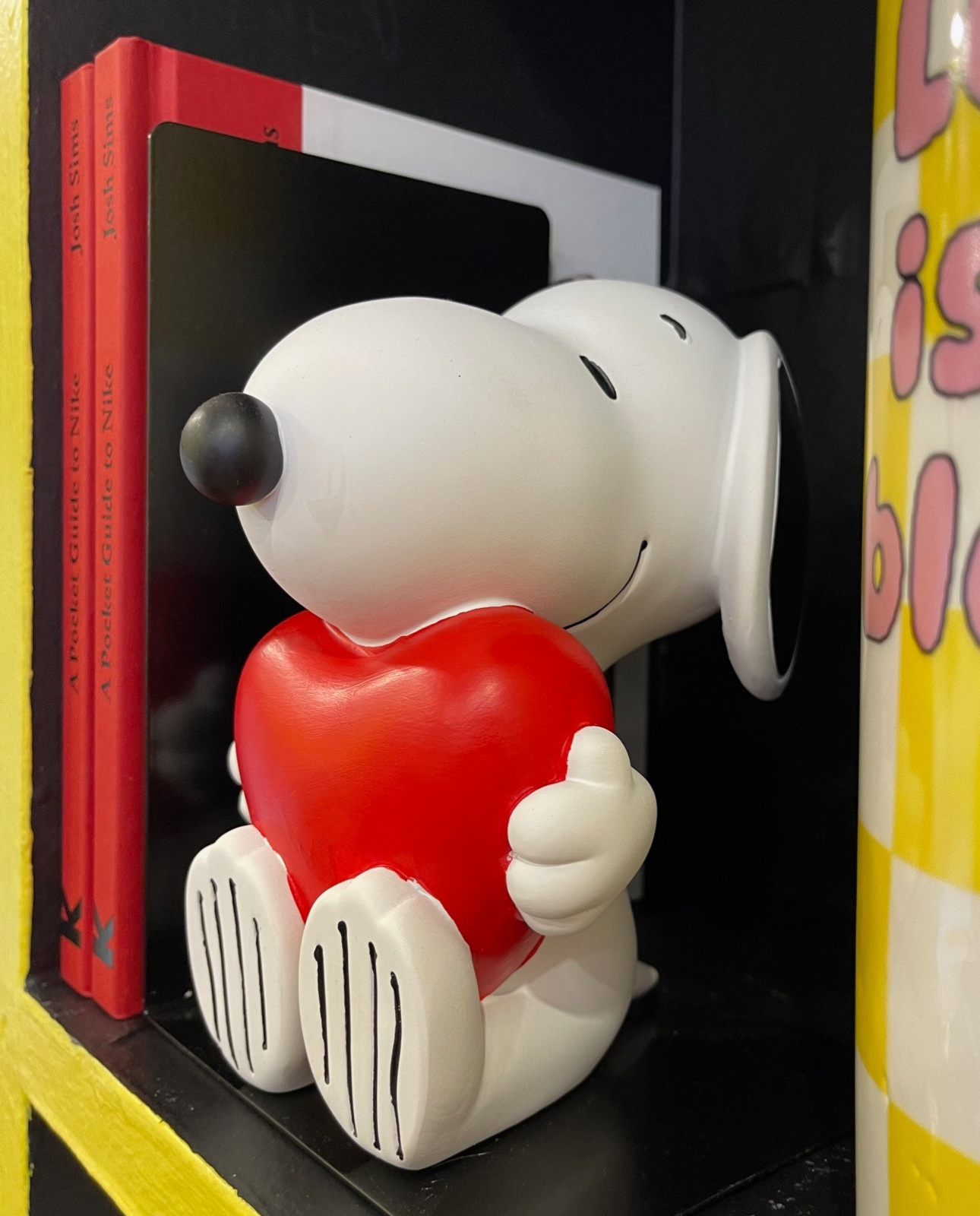 Serre-livre Snoopy Coeur