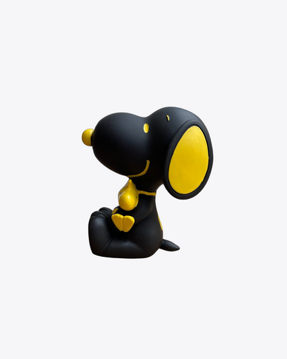 Snoopy et Woodstock noir