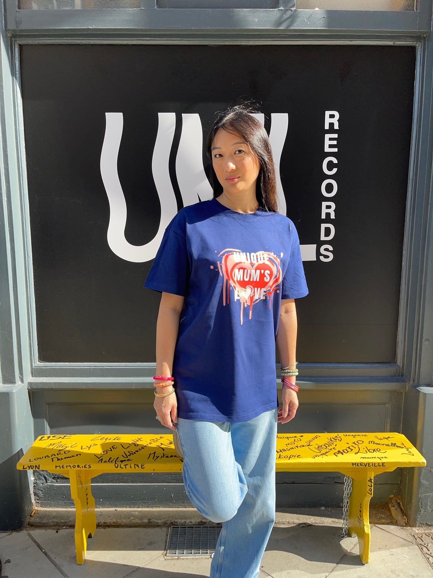 T-shirt Unique Mums Love Oversize
