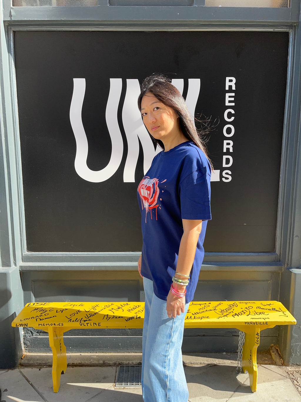 Unique Mums Love Oversize T-shirt