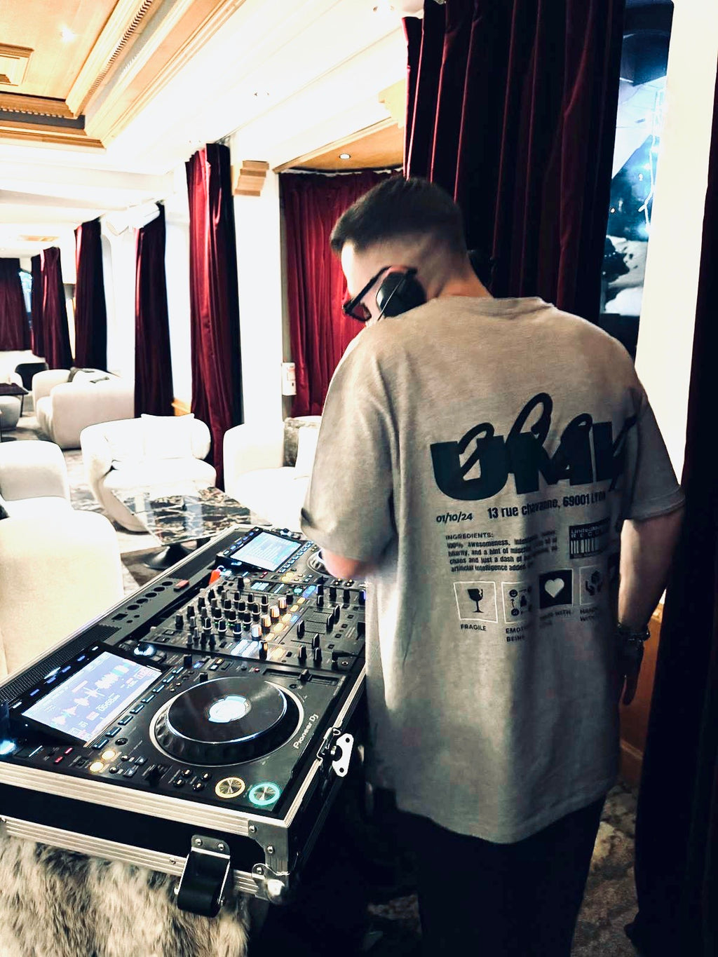 T-shirt Demande à ta mère Uml Records