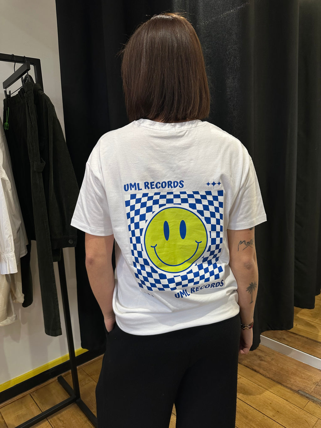 White Smiley T-shirt