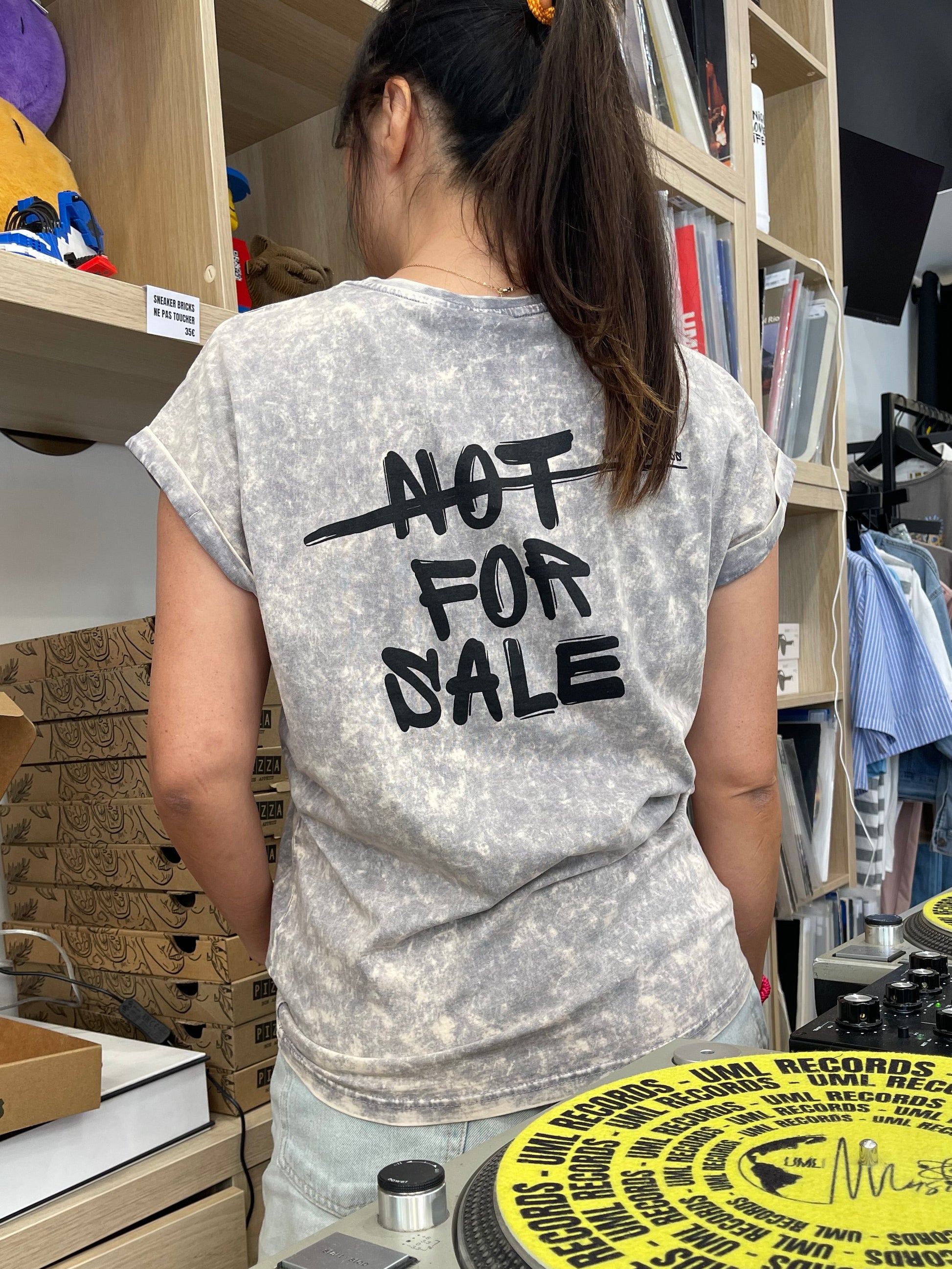 T-shirt Not For Sale femme