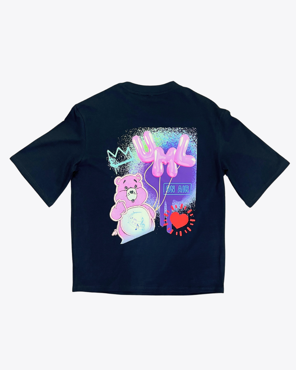 UML RECORDS oversized Care Bears t-shirt