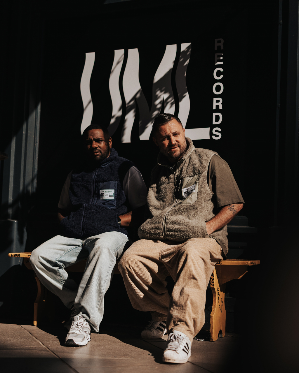 Veste Sherpa UML RECORDS kaki clair
